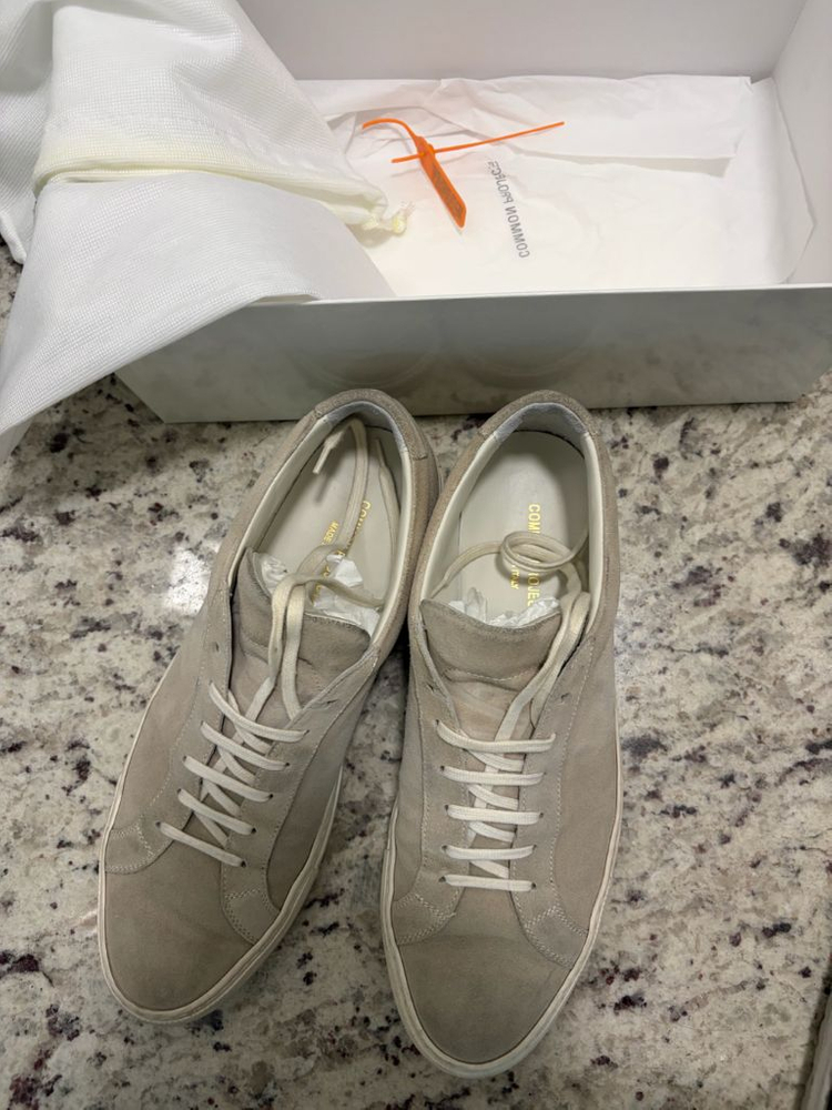 커먼 프로젝트 오리지날 아킬레스 로우 스웨이드 누드 43 사이즈 이미지