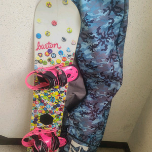 버튼 여성 스노우 보드 데크 143 바인딩 m 사이즈 가방