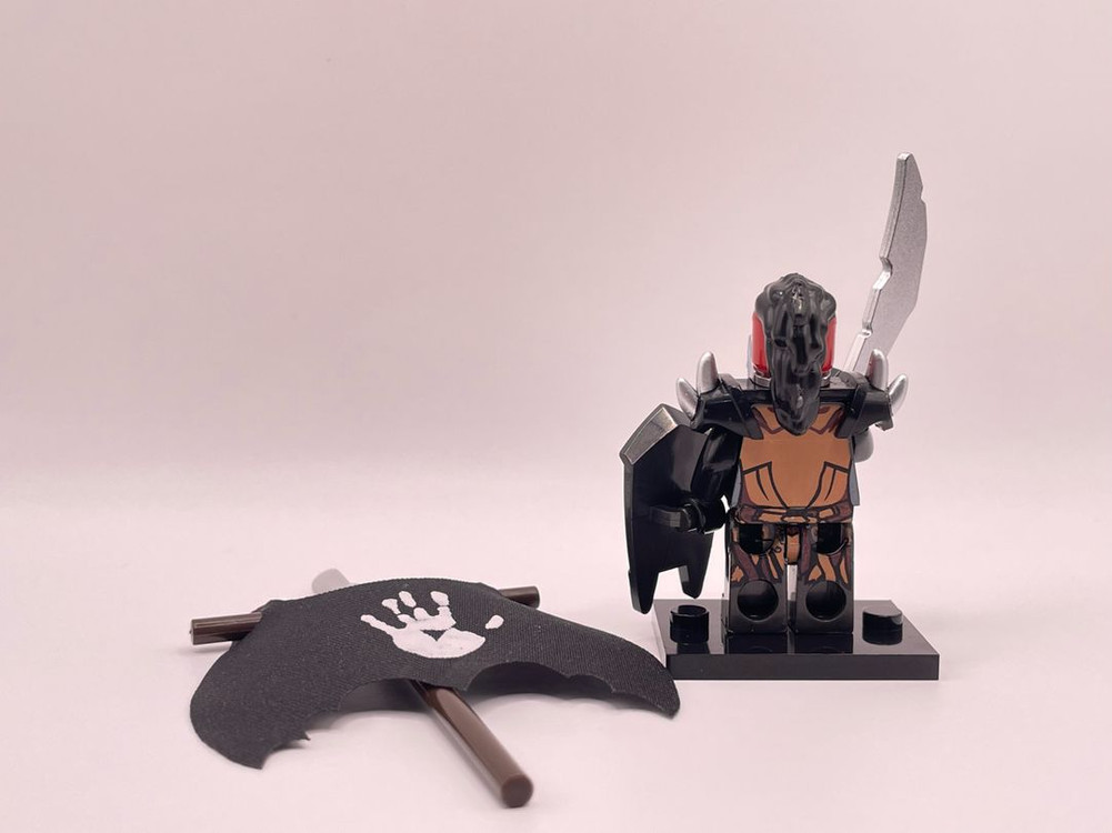 레고(호환)커스텀 반지의 제왕 피규어 오크 전사 이미지