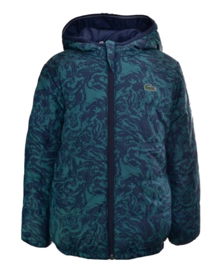 [새상품] 라코스테 키즈 리버시블 양면 패딩 이미지