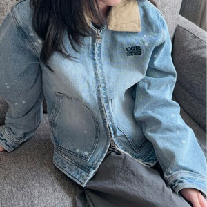 코드그라피 워크자켓 워싱 자켓 봄자켓 여자 여성 이미지