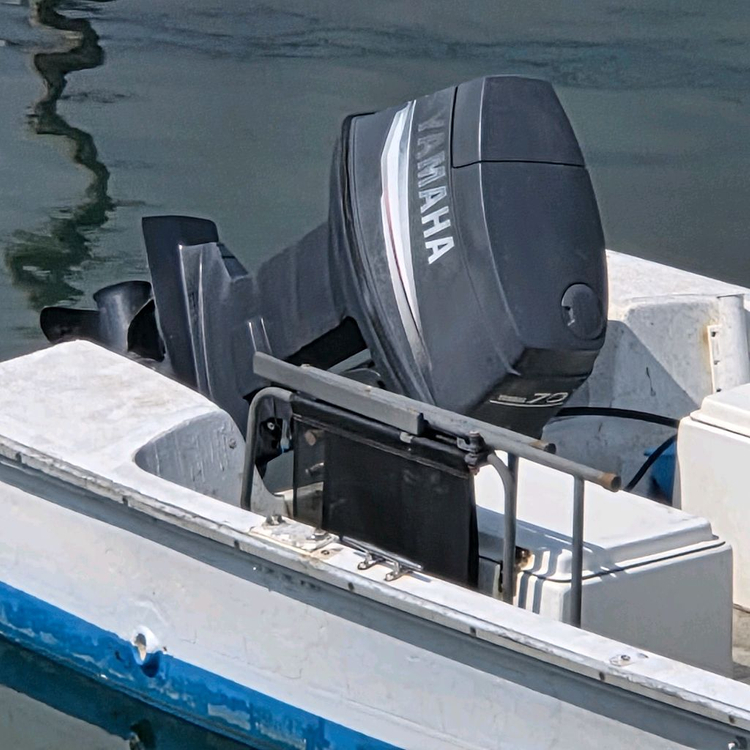 18ft frp보트+야마하70hp2사이클(풍화리선외기타입) 이미지