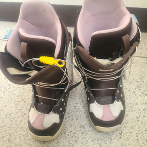 버튼 스노우 보드 여성 부츠 235 미리