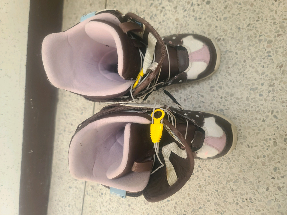 버튼 스노우 보드 여성 부츠 235 미리--1