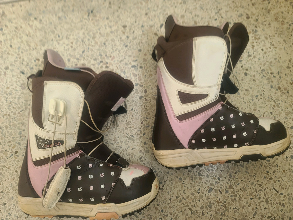 버튼 스노우 보드 여성 부츠 235 미리--2