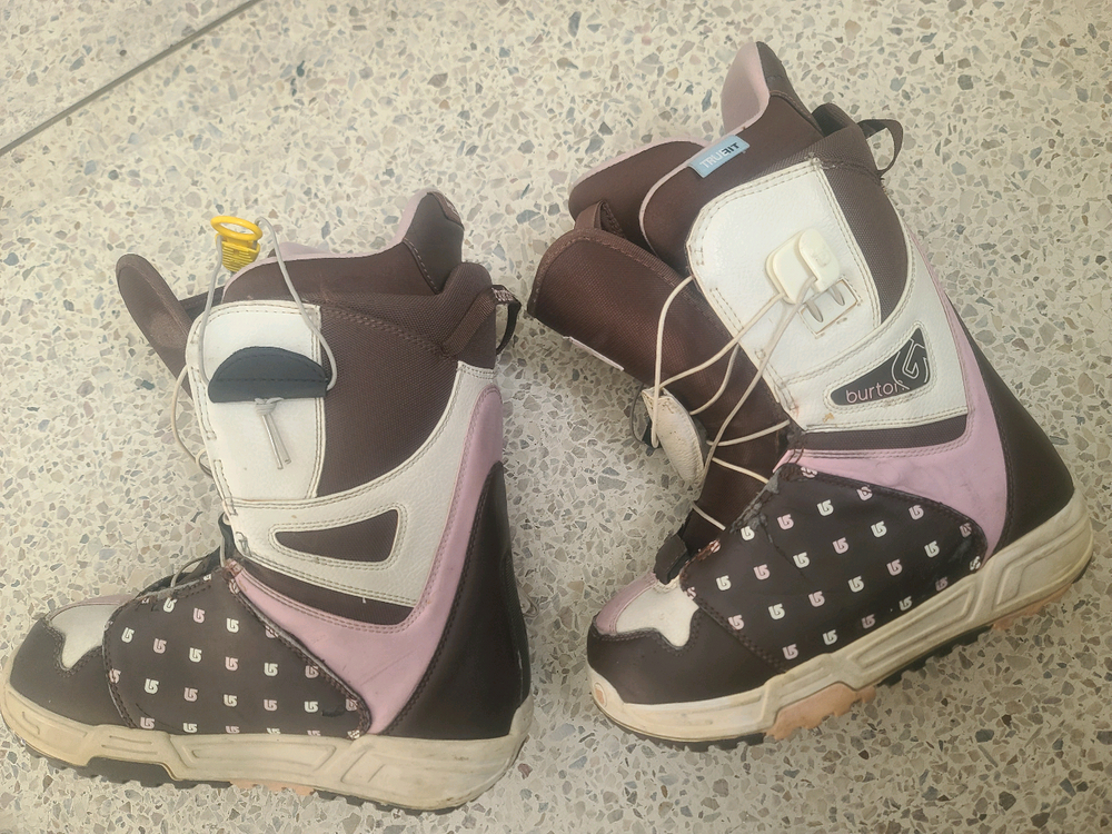 버튼 스노우 보드 여성 부츠 235 미리--3