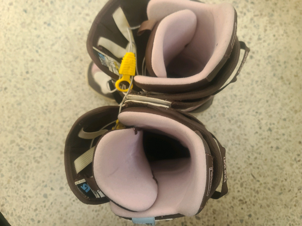 버튼 스노우 보드 여성 부츠 235 미리--5