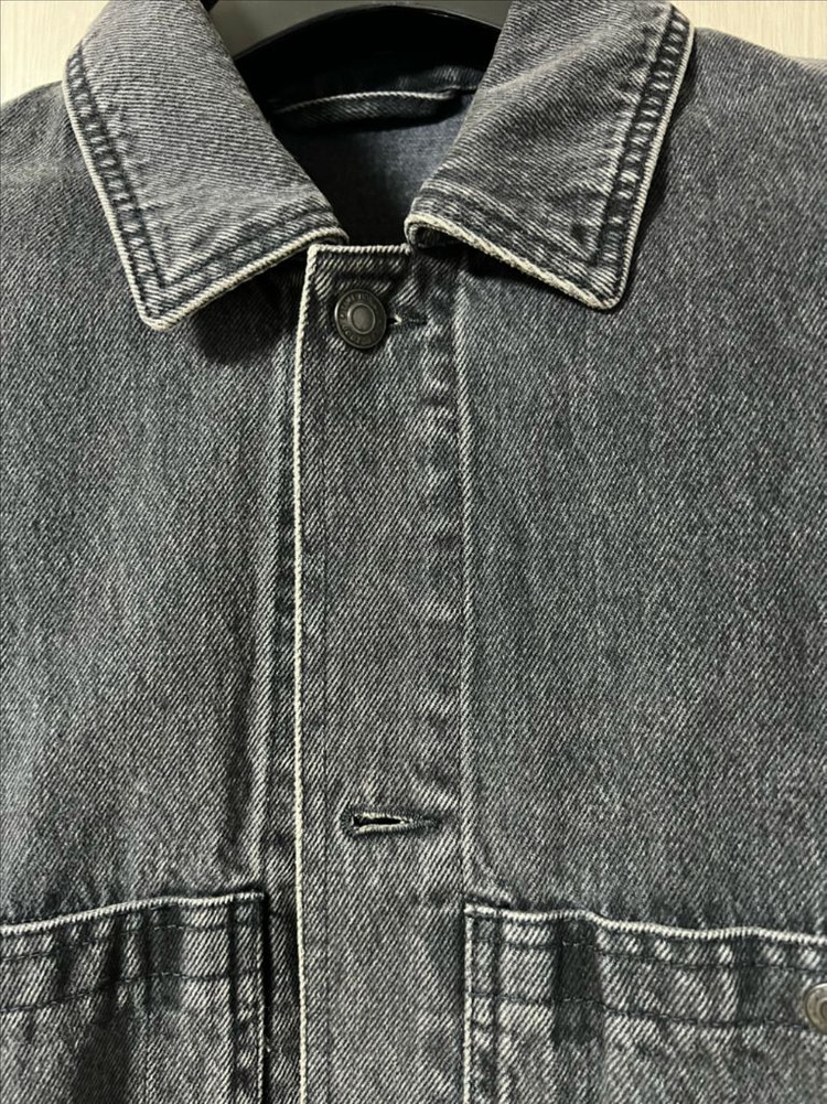 타임옴므 블랙 데님 자켓 이미지