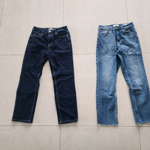 탑텐우먼 여자 봄 청바지 두개팔아요