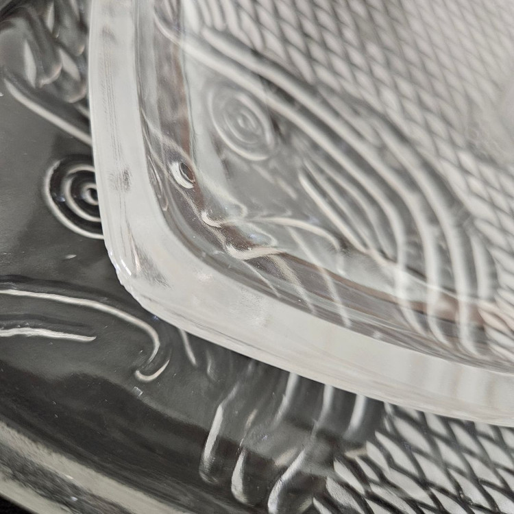 빈티지 앵커 호킹 오븐용 유리 물고기 모양 접시*일괄판매 이미지