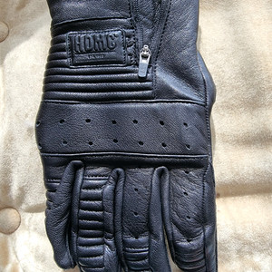 할리데이비슨(HDMC) 정품 타공 가죽 바이크 장갑 (사이즈 M)