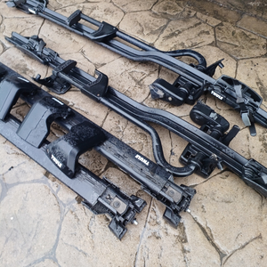 툴레 7206엣지 플러쉬 블랙 19년식 x5 가로바 자전거캐리어 598 2조블랙