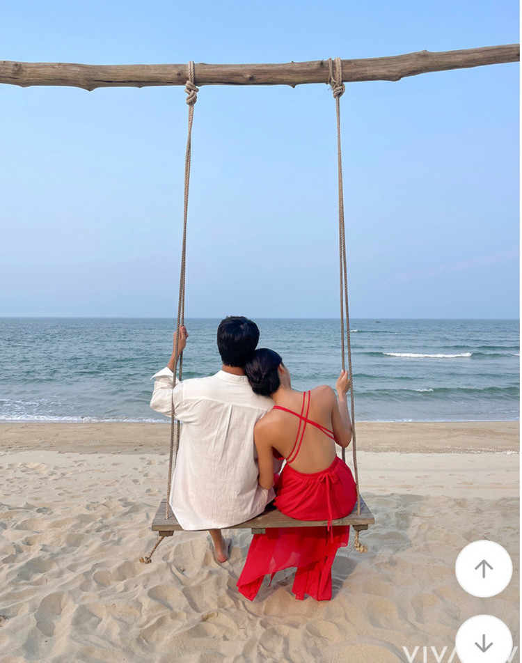 휴양지 커플룩 비치웨어--2