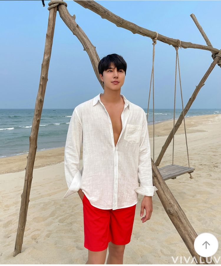 휴양지 커플룩 비치웨어--4