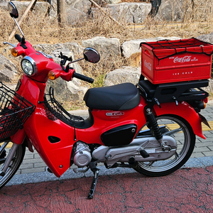 혼다 슈퍼커브110 레드