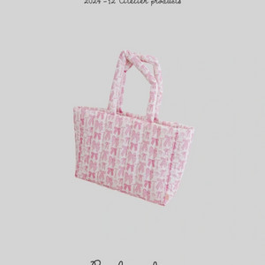 프레젠트 프로젝트 핑크리본 쿠션백 이미지