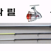 다용도 당고 낚시대와 3000번 릴 -1번대2개
