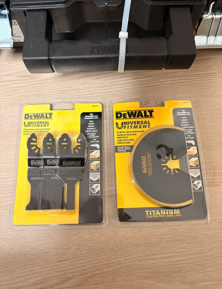 디월트 멀티커터 DCS355 풀세트 + 커터날 추가 이미지