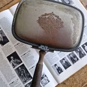 앤틱 빈티지 실버플레이트 사일런트 버틀러 인테리어소품 이미지