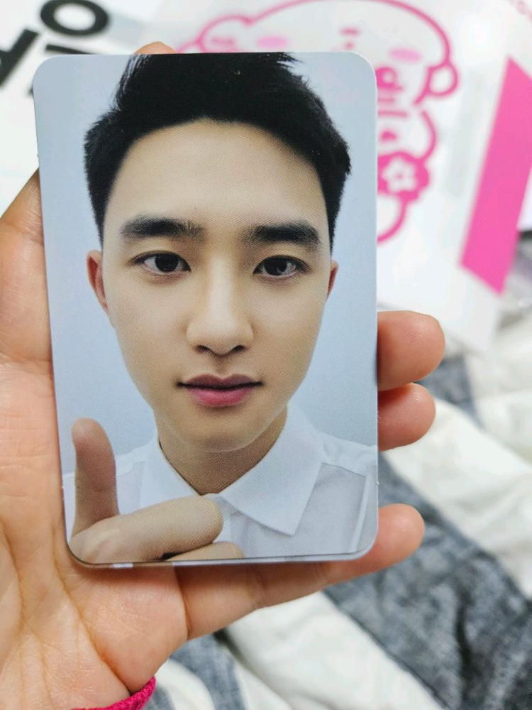 엑소 디오 포카 엑소엘 웰컴키트 포카 이미지