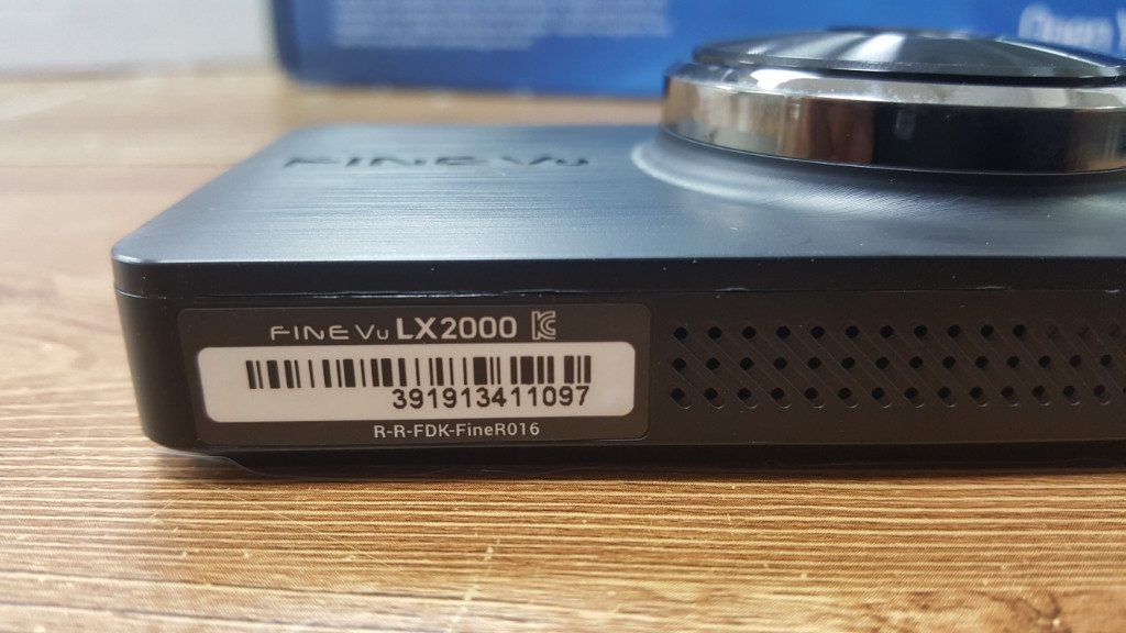점검된 파인뷰 lx2000 앞쪽 본체만. 이미지