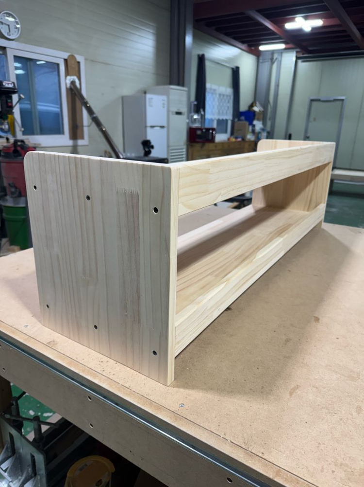 원목 장난감 선반 (새제품) 이미지