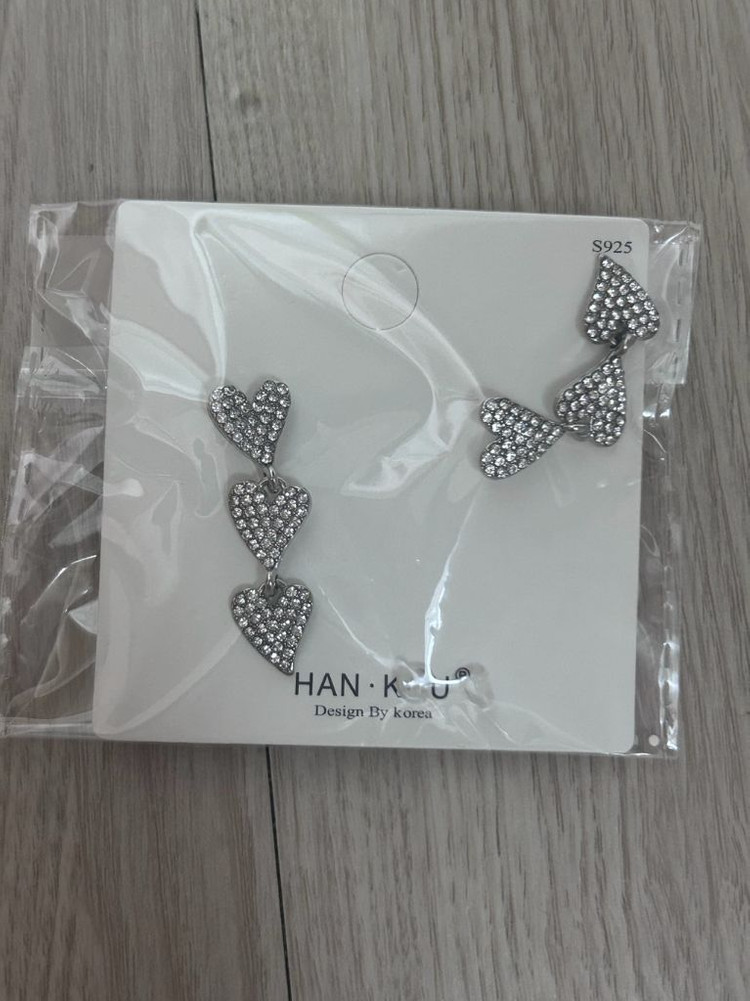 하트 드롭 귀걸이--4