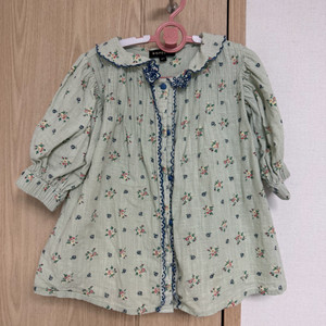 봉주르다이어리 블라우스 4y