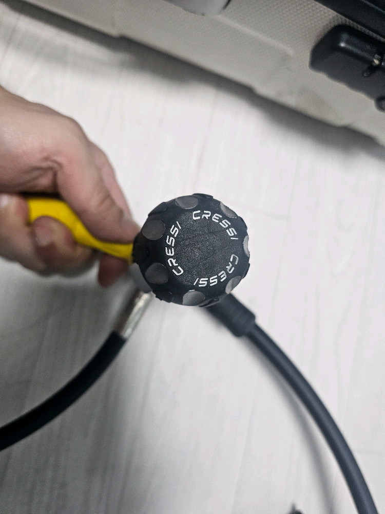 스쿠버 호흡기 세트 (크레시 Compact XS / AC2 1단계)--6