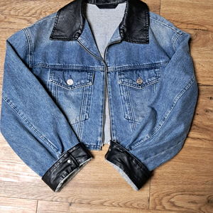 보브데님자켓