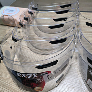 아라이 rx7x 라피드 네오 등 풀페이스 헬멧 쉴드