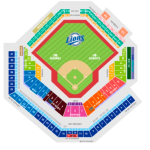 삼성엘지3월22(일)원정응원석 통로2연석