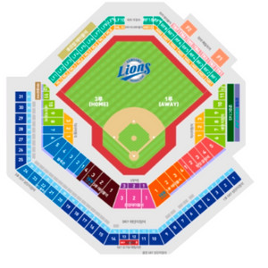 삼성엘지3월22(일)원정응원석 통로2연석