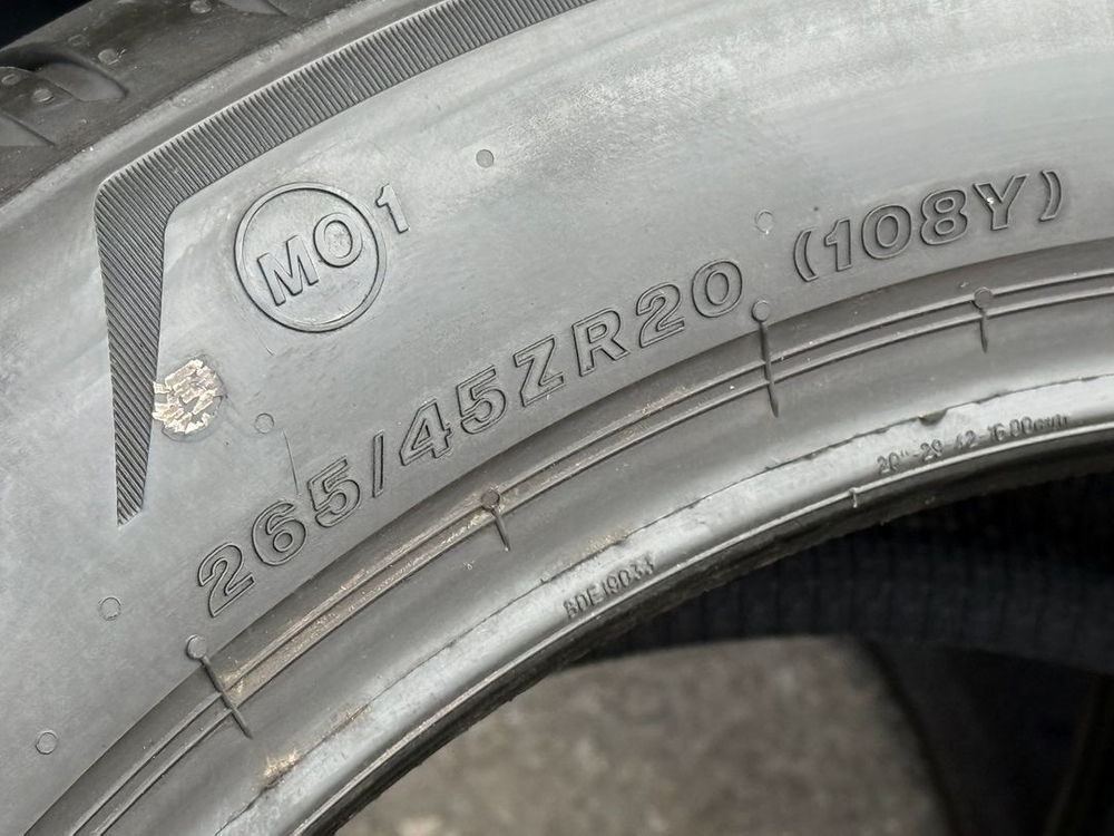 신품급] 2654520 2954020 브리지스톤 포텐자 스포츠 중고타이어 세트 이미지