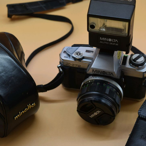 [입문용 필름카메라] MINOLTA X370 FLASH SET 이미지