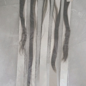 브릿지 붙임머리 연회색(연그레이)