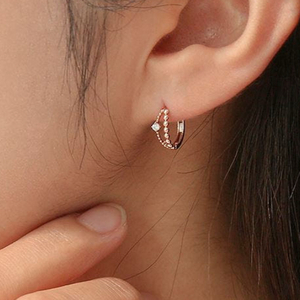 14k 링귀걸이 이미지