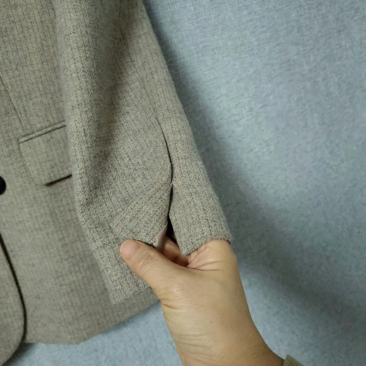 쥬크 여성 헤링본 자켓 이미지