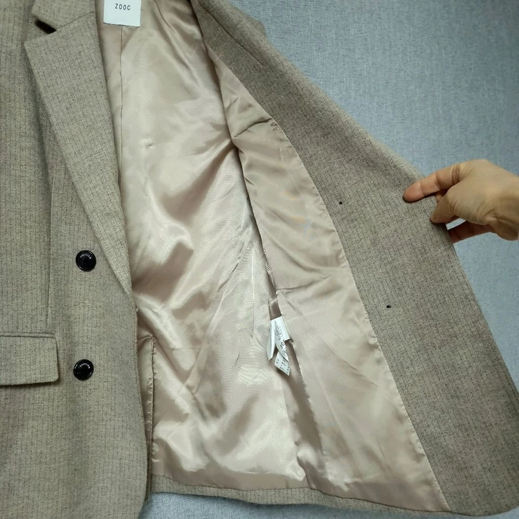 쥬크 여성 헤링본 자켓 이미지