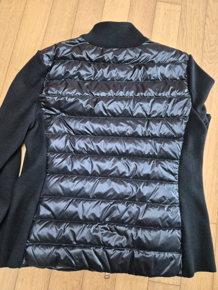 몽클레어 24SS 9B00025 M1131 여성 패딩가디건 블랙 m사이즈--5