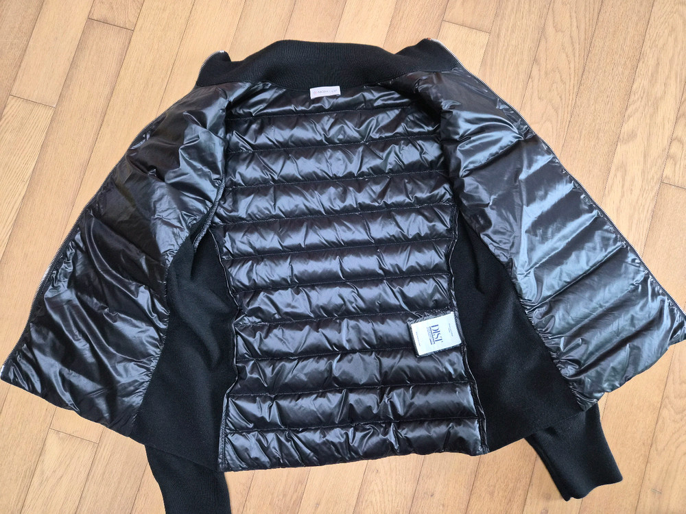 몽클레어 24SS 9B00025 M1131 여성 패딩가디건 블랙 m사이즈--6