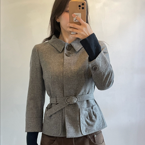 휴고보스 울 자켓