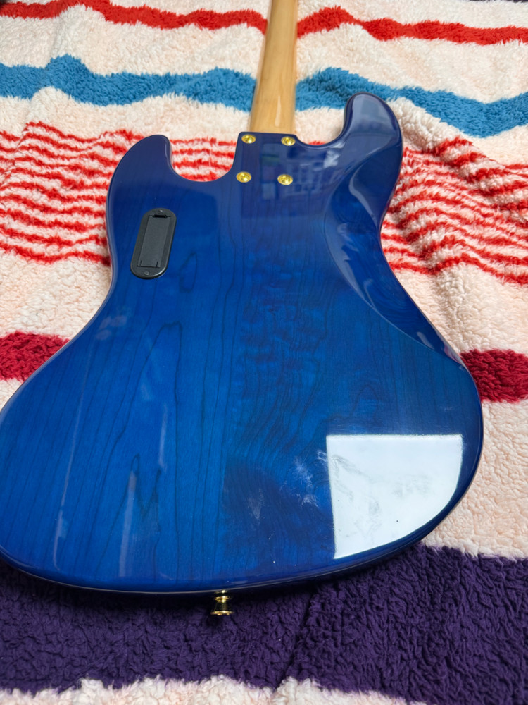 스윙 재즈4v Swing Jazz 4v blue burst--2