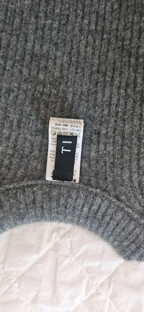 타임 어부바니트 숄 모100% 그레이(새상품)--3