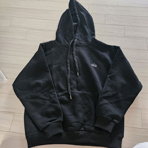 알로 alo 약기모 후드티 블랙 S 새상품 이미지