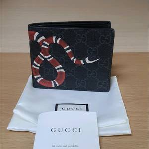 구찌 스네이크 반지갑/지갑 정품A급(감정O)구찌프라다루이비통디올고야드샤넬셀린느보테가생로랑발렌시아가버버리가방 이미지