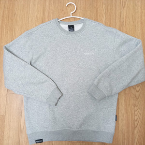 Grooverhyme그루브라임 맨투맨 회색 XL 105 기모