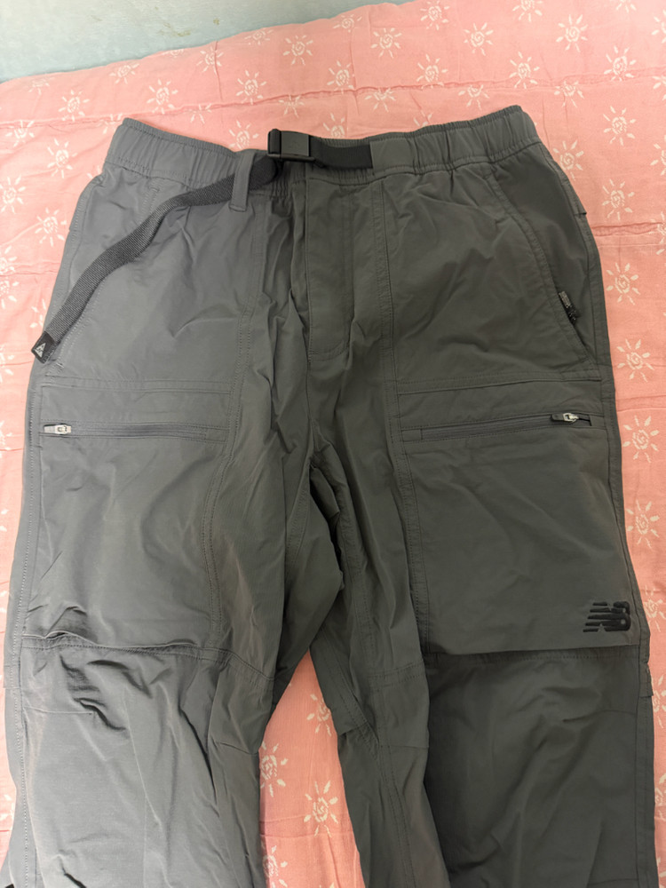 뉴발란스 트레일 카고바지 그레이 M사이즈 실착1회 새상품급 판매--2