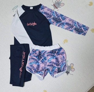 남아 여아 래시가드 수영복 웻슈트 워터슈즈 물안경--8