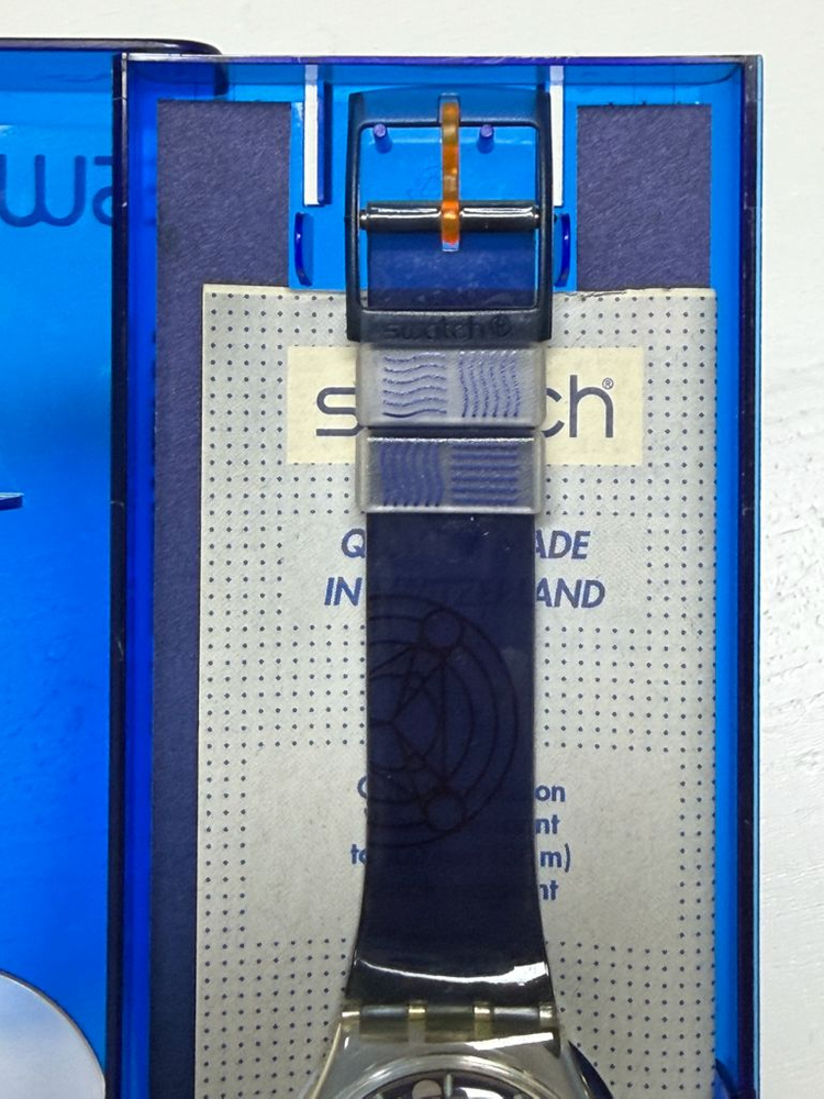 빈티지 스와치 시계 이미지